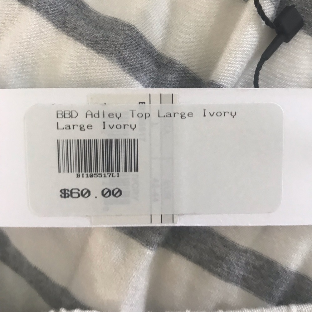 NWT BB Dakota Stripped Top - Picture 5 of 5
